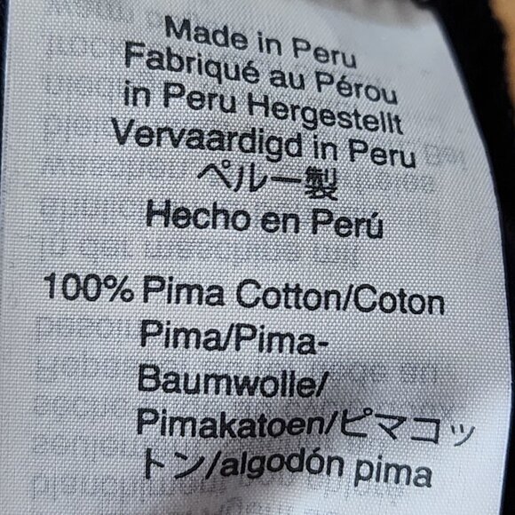 J. Crew Destination Navy 100% Pima Cotton Crewneck T-Shirt - Picture 4 of 4